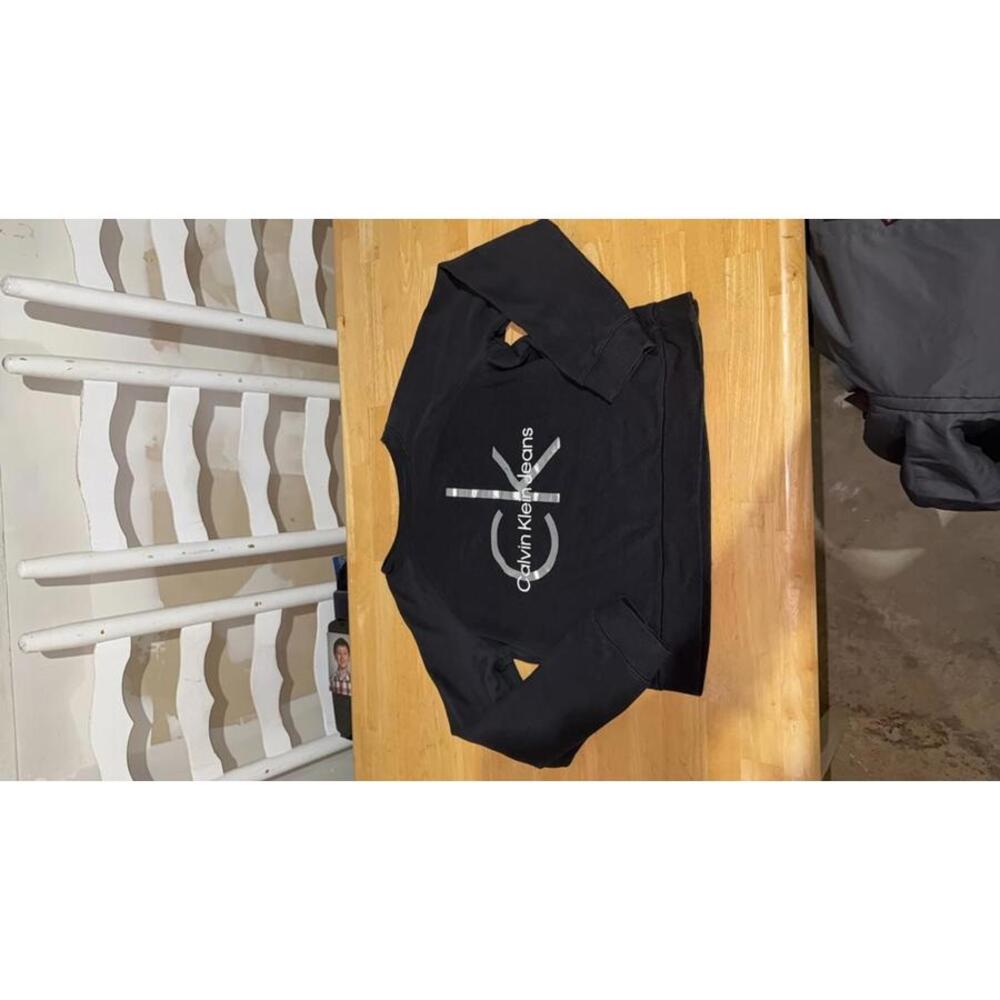 Calvin Klein Jeans Black Logo Sweatshirt
